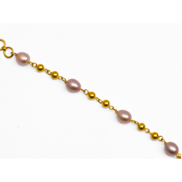 Show details for Pearl Charm Bracelet Picture of Pearl Charm Bracelet