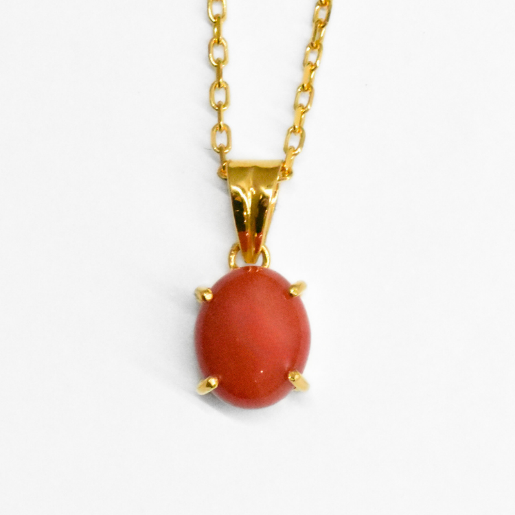 Motiwala Creations. Coral Pendant